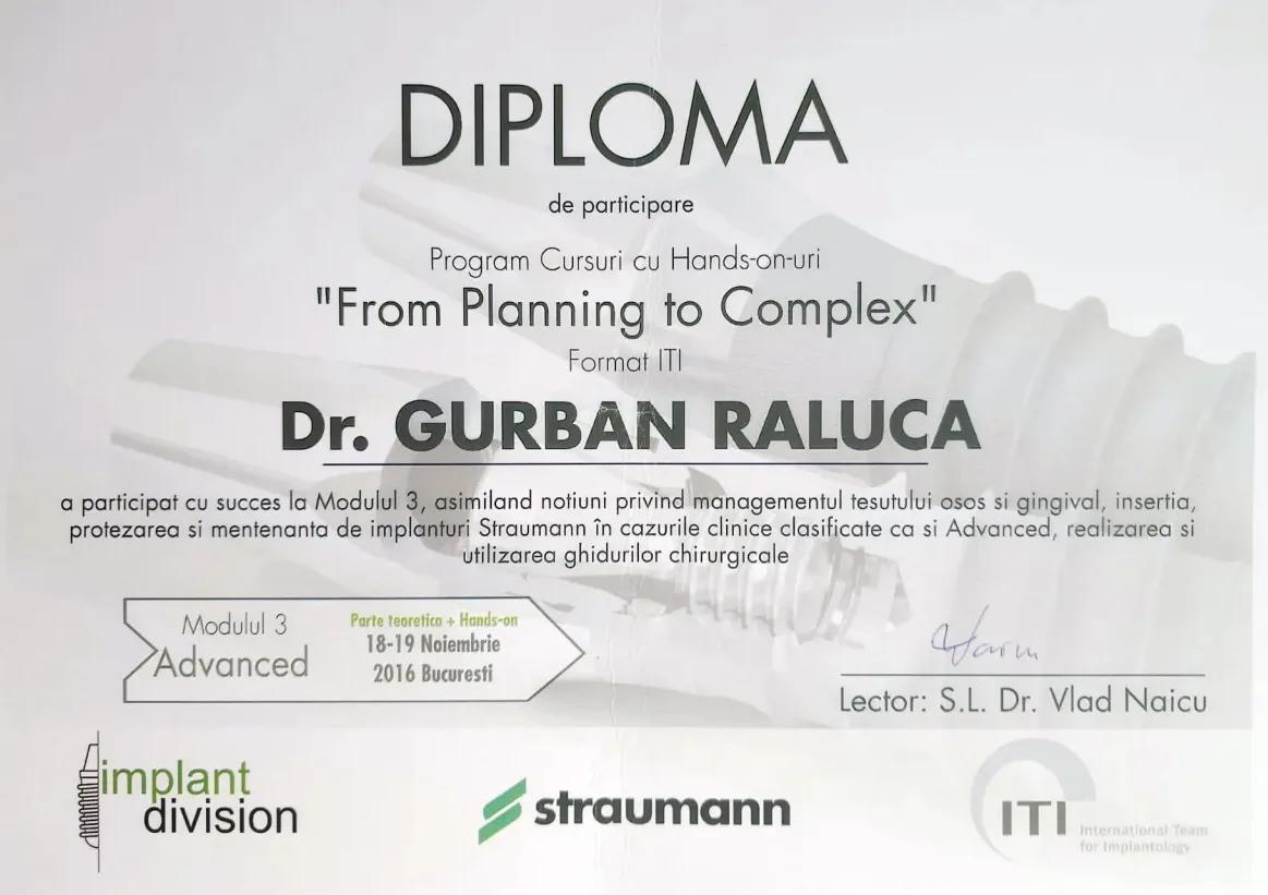 Diplome și certificări 1
